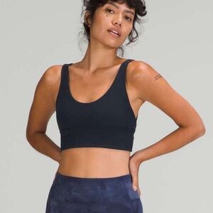 Lululemon Align Reversible Bra Light Support, A/B Cup Navy & Grey - Size 8